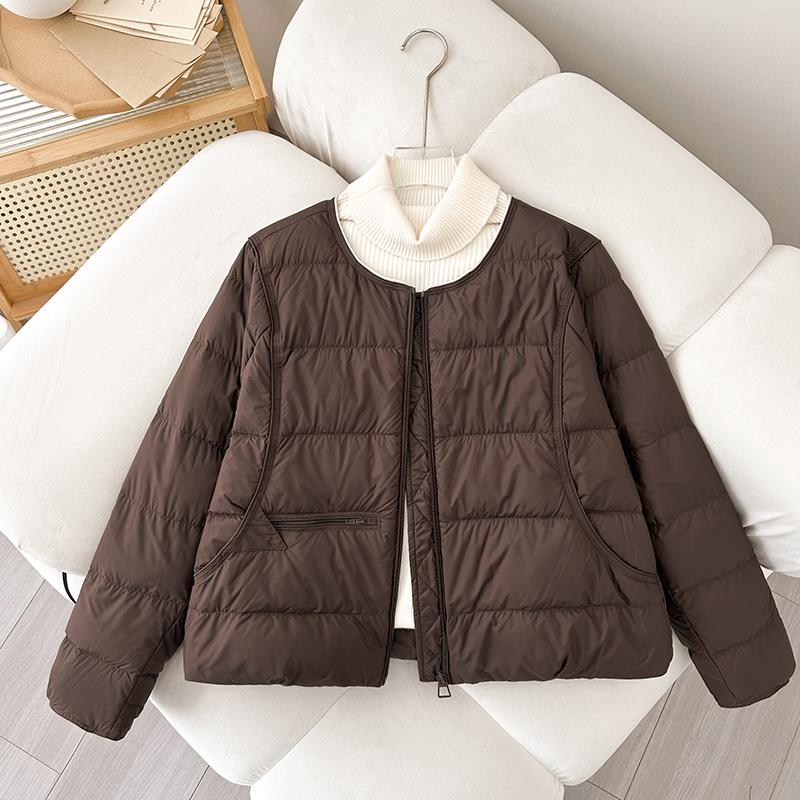 Autumn Winter Thicken Warm Parka Women Casual Sweety Solid Color Big Pocket Loose Jackets Outwear
