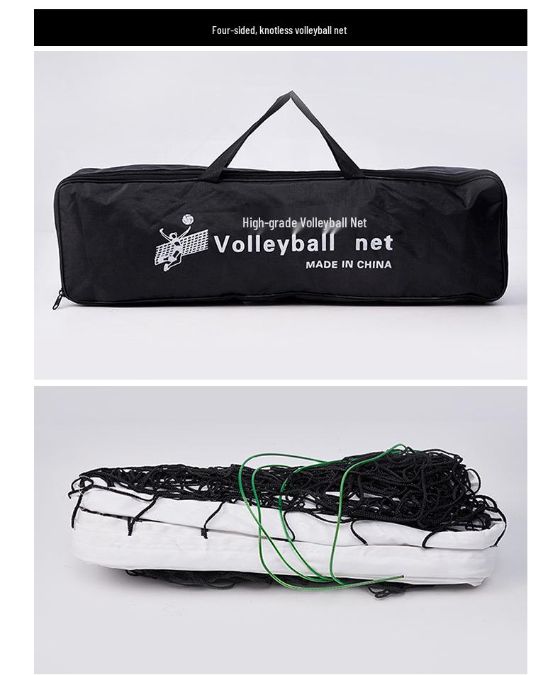 Vierseitiges Langlebiges Tragbares Volleyball-Trainingsnetz für den Außenwettkampf