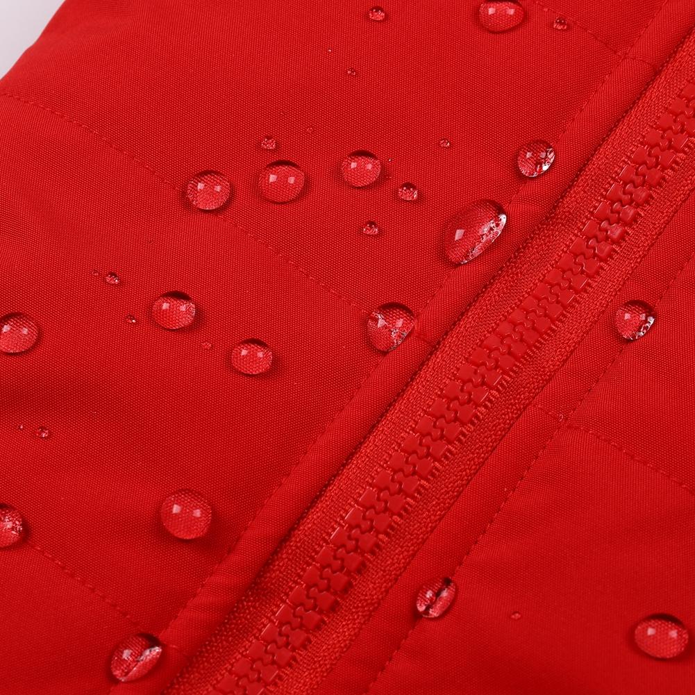 Warm Winter Dog Clothes Waterproof Dogs Vest French Bulldog Jacket Reflective Pet Clothing With Harness For Small Medium Dogs