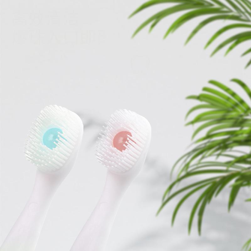 Mint Peach Flavored Bead Toothbrush Deeply Cleanses The Mouth Portable Mini Brush Suitable For Convenient Travel And Travel