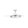 Ventilateur Plafonnier - TAURUS - FRESKO HIDE&amp;GO - 6 Vitesses - Éclairage LED 36W - Silencieux 43 dB