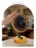 Retro USB-Powered Silent Desk Fan with Stepless Speed Control and Portable Brushless Motor