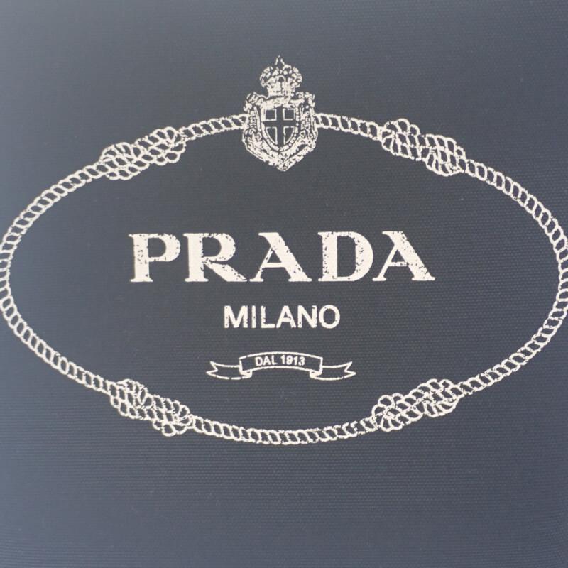 PRADA  1BA212_2DID_F0B7K_V_POO Handbag black/Brown canvas/leather Women