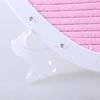 Heart Shaped Felt Letter Board Message Sign with LED Light and Changeable Letters and Stand for Party Table Decorations