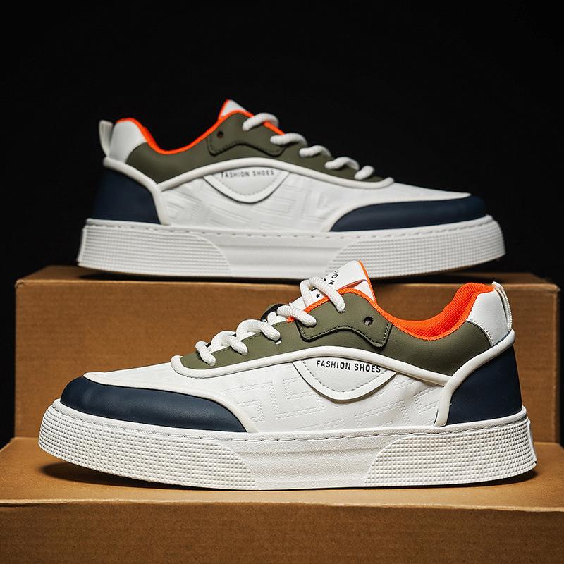 

Autumn men s shoes new little white shoes trendy low-top board shoes trendy men breathable comfortable sports shoes fashion 44
