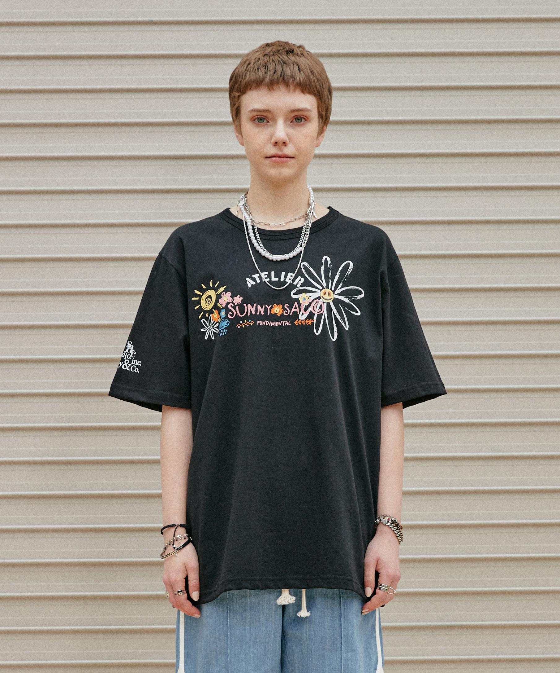 Saek Studio Sunny T-Shirt Black M