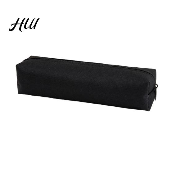 Low-saturation Color Pouch Oxford Pencil Case, Large Capacity Pen Bag, Simple Student Case Zipper for School Office, Lightweight Stationery Organizer