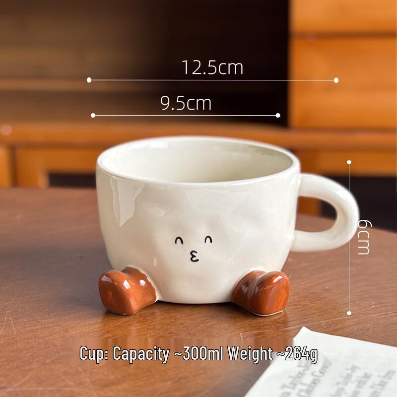 Cute Paw Print Ceramic Mug