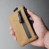 Men's Outdoor Anti-theft Brush RFID Card Bag Multifunctional ID Card Clip Pen Tool Key Headphone Mini Item Storage Bag