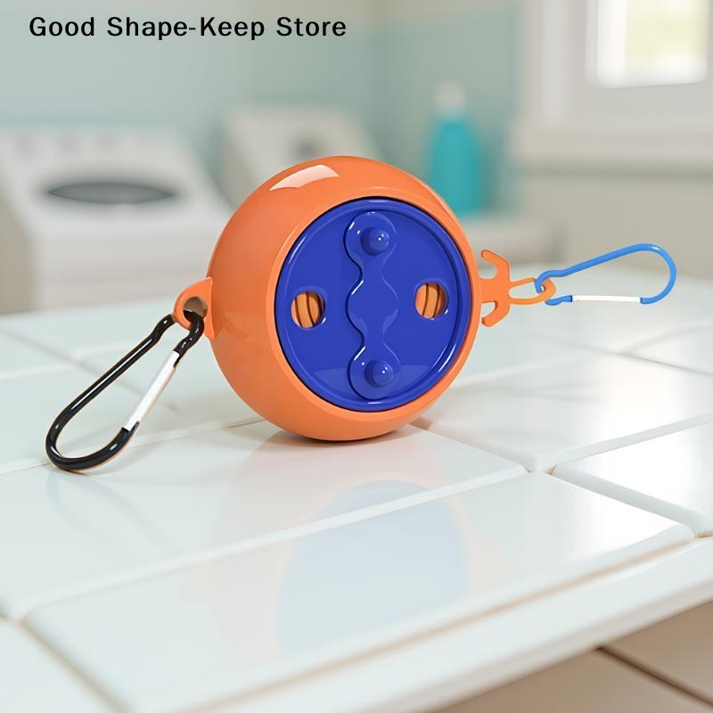 Hotel-Grade Retractable Clothesline; Portable, Windproof and Anti-slip For Outdoor Laundry