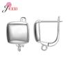 Fashion Simple Earring Findings Earrings Clasps Hooks Fittings DIY Jewelry Making 925 Sterling Silver Drop Earrings Accessories
