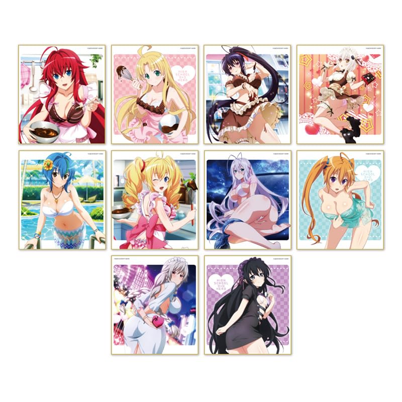 

High School HERO Trading Mini Shikishi 10 шт. КОРОБКА D×D том 1
