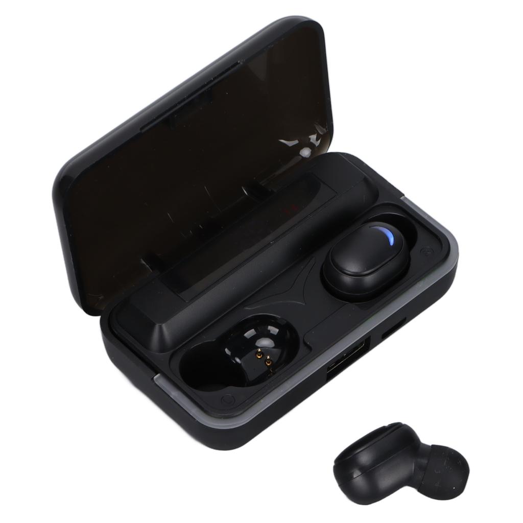 Wireless Earbuds LED Display Noise Reduction Bluetooth 5.1 Earphones with Charging Box for Sports Driving