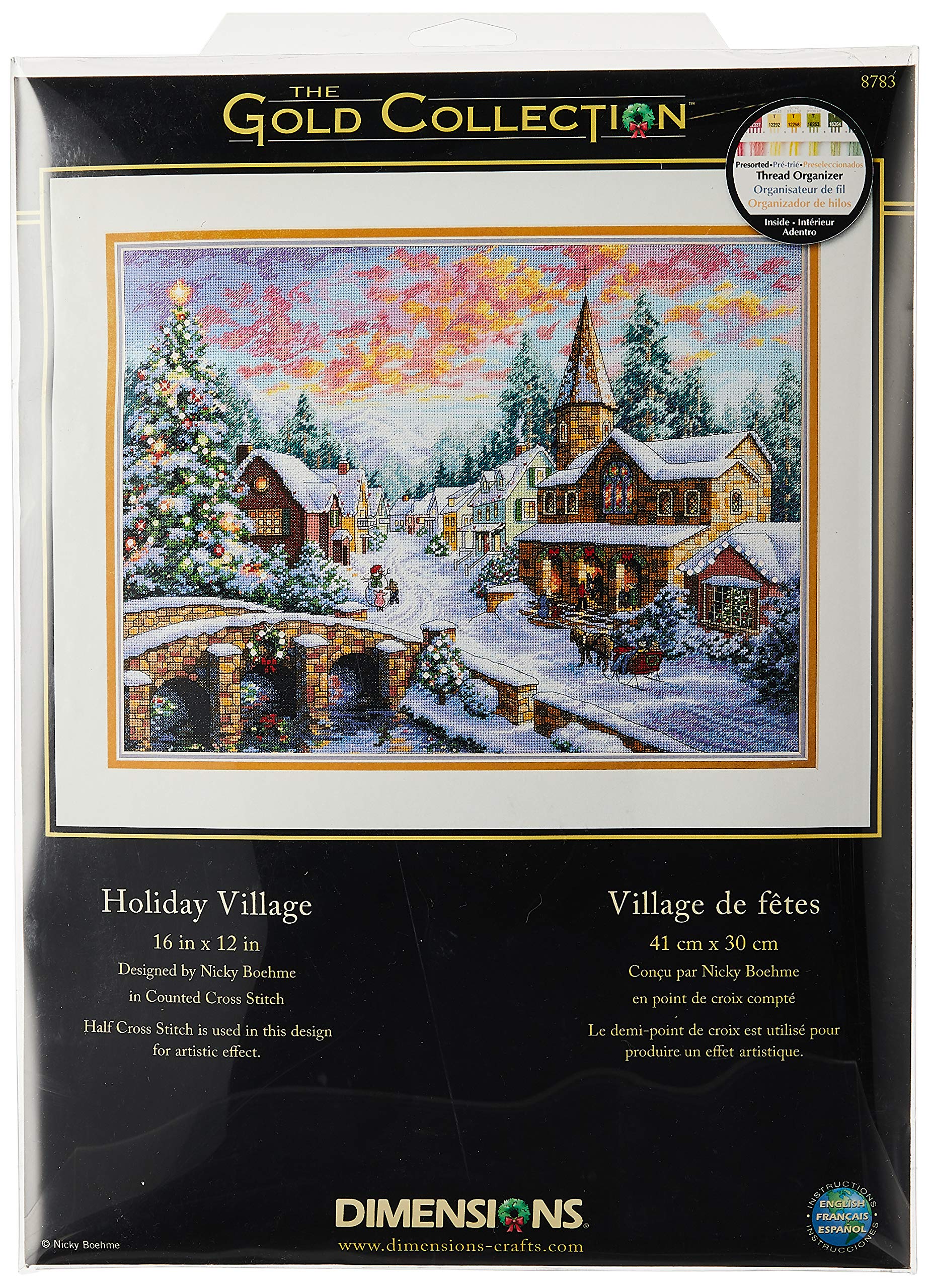 

Набор для вышивки крестом DIM Holiday Village [предмет]