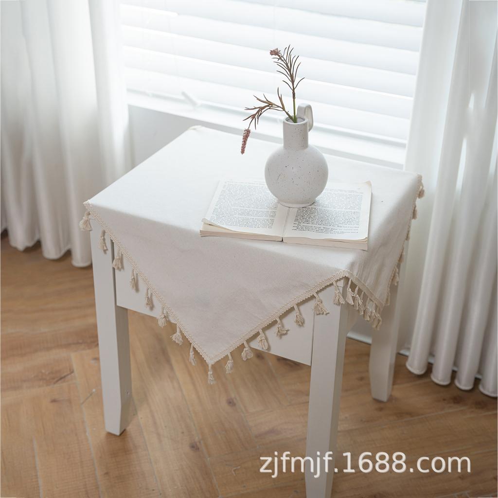 Cloth Dad For Bohemian Beige Fringed Square Dining Table Cloth Round Table Cloth Coffee Table Cover Napkin Placemat