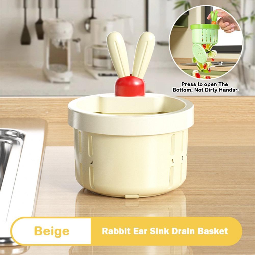 

Anti-clogging Kitchen Sink Drain Strainer Leak-proof Food Waste Catcher Plug Filter Basket Easy Cleaning Waste Collector Filter