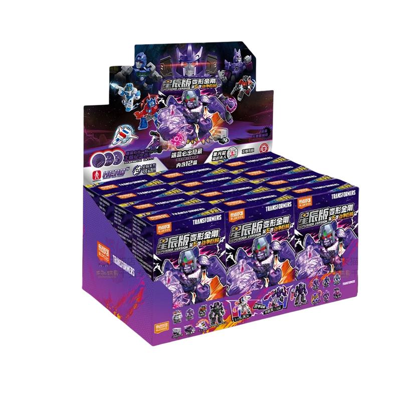 Originální verze Defender 6 Transformers Optimální Optimus Primal Cheetor Megatron Akční figurky Sestavitelný model Hračky Dárek