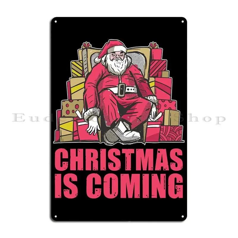 Christmas Xmas Metal Sign Printing Customize Sign Living Room Club Tin Sign Poster 20x30cm(7.8x11.8inch)