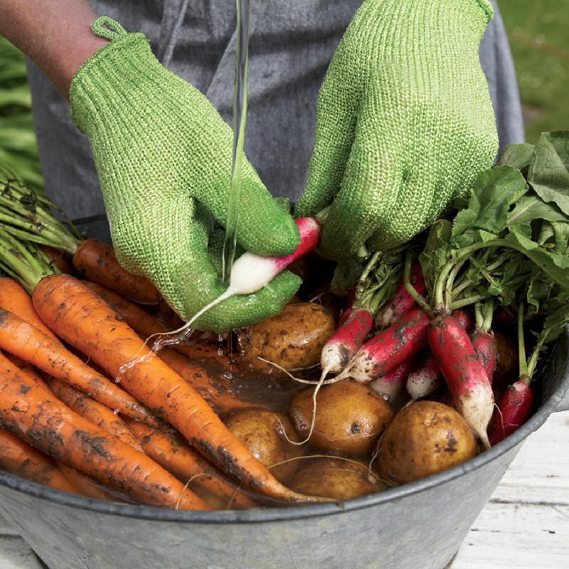 Snel Schillen Aardappelhandschoenen Fruit Groente Schoon Schillen Handschoenen Creatieve Visschubben Handschoenen Aardappelschiller voor Keukengereedschap 1 paar