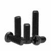 Black Plated Cross Pan Head Machine Screws for Electronics and Household Repair - Sizes M2 to M6