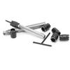 9Pcs Spot Weld Cutter Hole Opener Set Drill Bit High Speed Steel Hex Shank Welding Drilling Tool