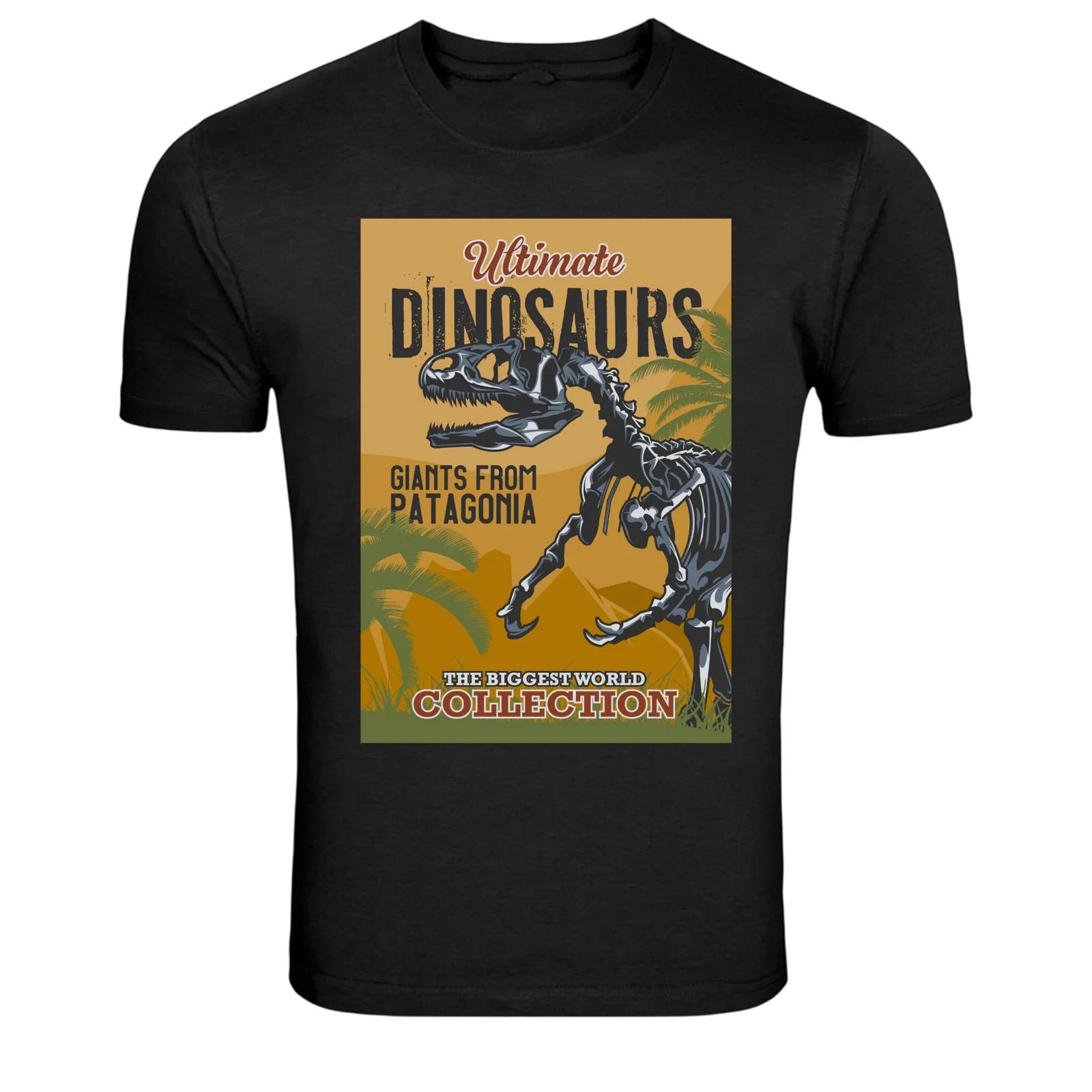 Ultimate Dinosaurs Skeleton Graphic T-Shirt XS