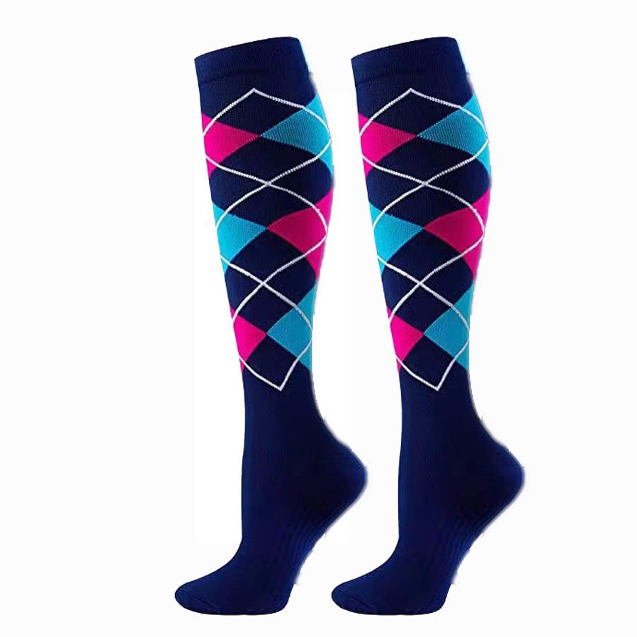 Pánské Dámské Ponožky Kompresní Ponožky Elastické Sportovní Krásné Nohy Sestra Punčochy Běh Lezení Cyklistika Let Cvičení