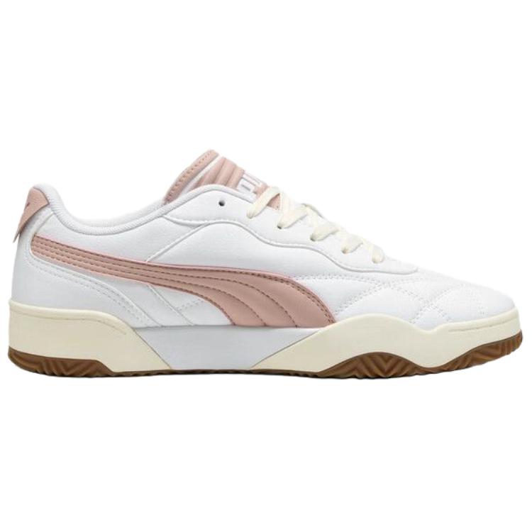 Puma Tifosi Synthetic Leather Classic Retro Low-Top Sneakers Unisex Sneakers White Pink 397454-08