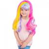 Girls Unicorn Rainbow Wig