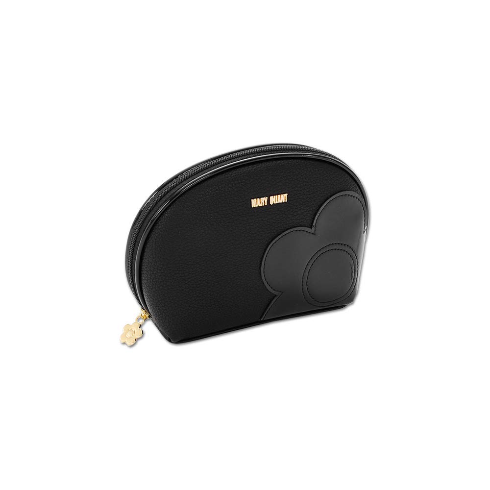 

Зменшений круглий гаманець з патчем «Ромашка» В13 x Ш18 x Г6см Чорний [Mary Quant] чорний