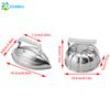 1PCS Pumpkin Shaped Omelet Rice Mold Stainless Steel Rice Ball Maker with Handle Pawpaw Baking Mold for Kitchen & Restaurant Use