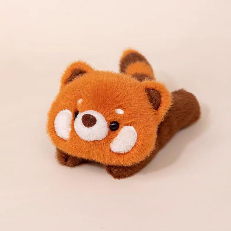 Pocket-Sized Plush Panda Mouse Wrist Pad Toy – Desktop Companion Doll