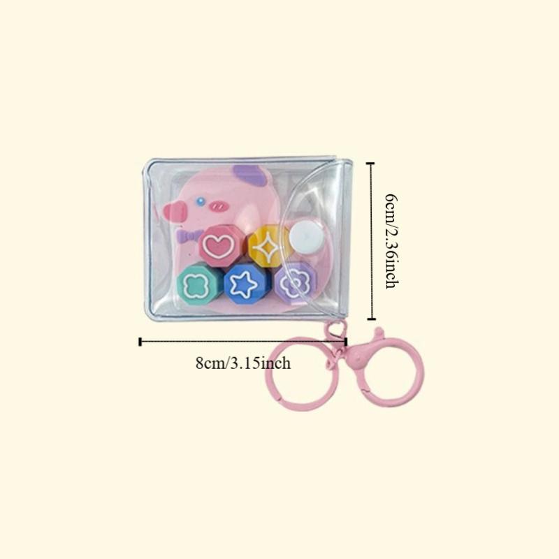 Hanging Decoration Happy Sailor Duck Keychain Fun Design Throwing Stone Pendant  Children's Play