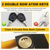 Car Wheel Lock Retractable Double Hooks Universal Wheel Lock Fit for Cars Trucks Vans and SUVs