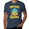 Cupcake Queen Tshirt T Shirt Custom Print Unisex T Shirt Graphic T Shirts For Unisex Cotton Tshirt