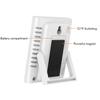 Indoor Thermometer Backlight Magnetic Thermometer Hygrometer Large Screen Temperature and Humidity Monitor for Home Office
