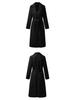 Women's Long-Sleeve Trench Coat