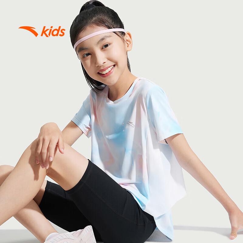 ANTA Kids  Girls  Breathable Cool-Touch Short Sleeve T-Shirt 160