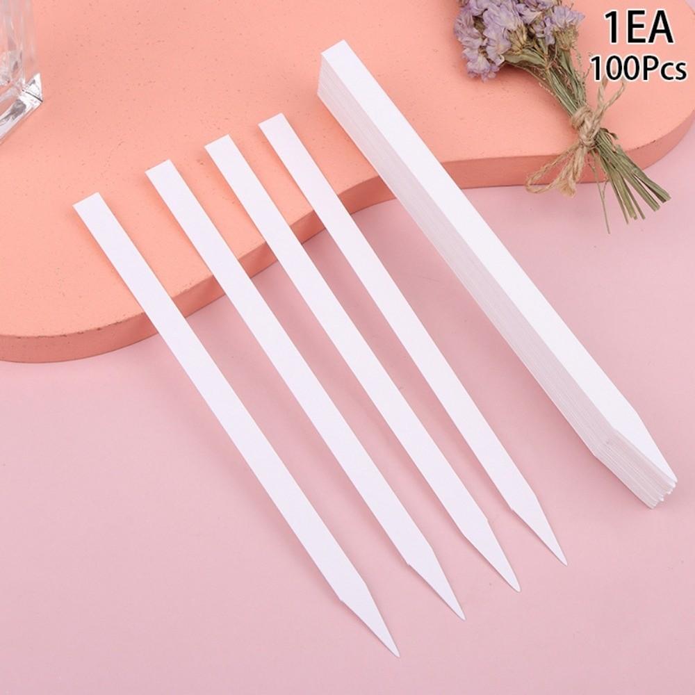100Pcs Durable Flower Shape Perfume Test Strips Pointed Oil-absorbing Fragrance Test Strips Essential Oil Test Strips