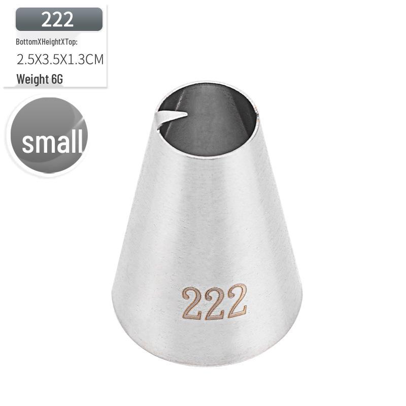 

Бесшовный кондитерский наконечник 304 - Диаметр 25/30/35 мм Инструмент для DIY тортов и печенья Small