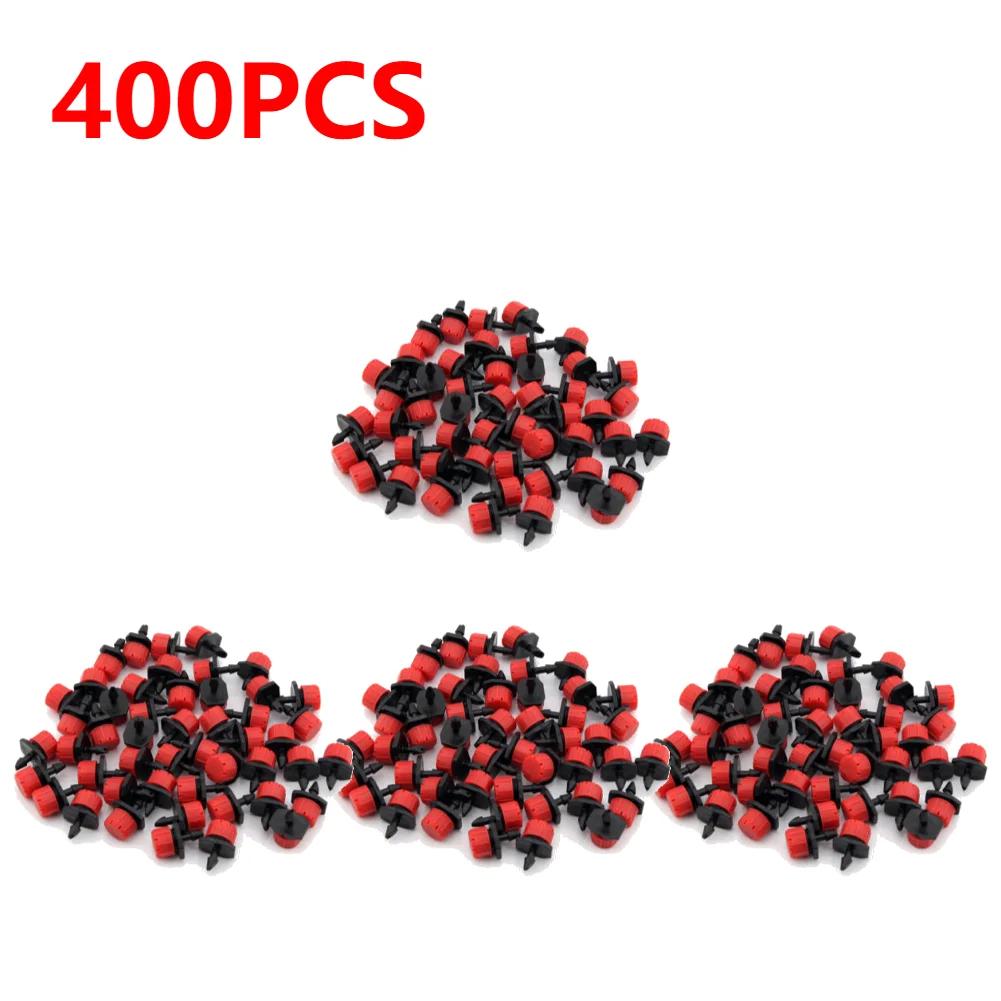 1000-100PCS Garden Micro Drip Irrigation Sprinkler Water Dripper Plants Greenhouse Auto Watering System Nozzle Sprayer Sprinkler