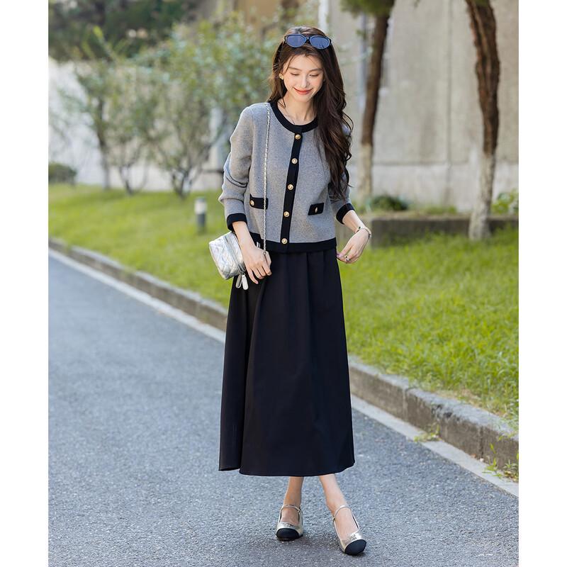 Mokana Women's Elegant Long-Sleeve Knitted Sweater MKNJD2460