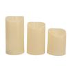 LED Flickering Flameless Candles with Remote Realistic Battery Operated Electronic Flickering LED Pillar Candles for Home Decor 7.5cm