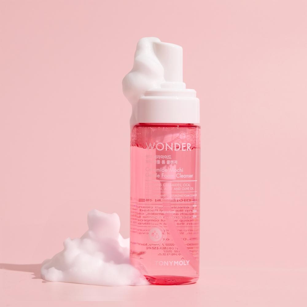 Tonymoly Wonder Ceramide Micellar Foam Cleanser 5.07 Oz