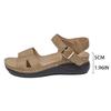Women's Casual Summer Wedge Sandals Open Toe Ankle Strap Comfort Beach Shoes Woman Lightweight Non Slip Walking Sandalias Muejr