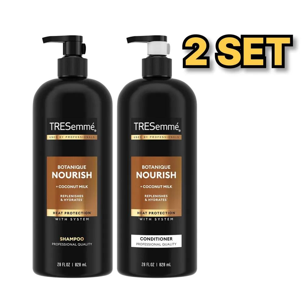 Tresemme Botanique Nourish Coconut Milk Aloe Vera Shampoo & Conditioner Set 828ml 2-Set