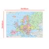 for Home Office Classroom,Travel/Educational Supplies,Europe Map (Chinese Version) Political Distribution Map Backdrop