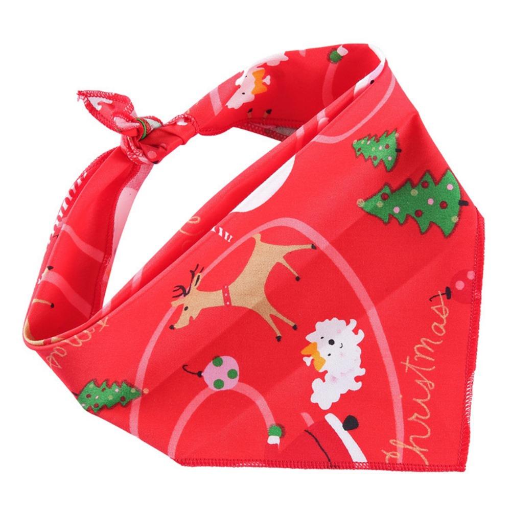 Popular pet triangle towel cat and dog universal cute bib scarf decoration small dog dog saliva towel