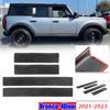 NEW-Door Sill Scuff Plate Pedal Entry Guard Protector Stickers Trim Car Styling For Ford Bronco 2025 2025 2025 4Pcs