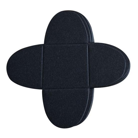 50Pcs Chocolate Tray Portable Kraft Paper Chocolate Spacer for Home